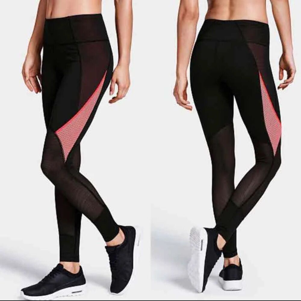 VSX L Long Knockout Sport Tights Pants Leggings new VS - Picture 1 of 3